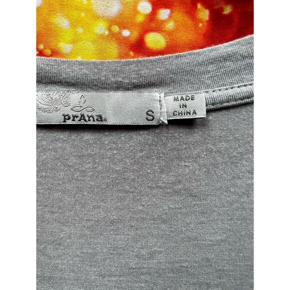 Prana Womens V-Neck T-Shirt Dress Shirred Pencil Skirt Size S - Picture 7 of 8